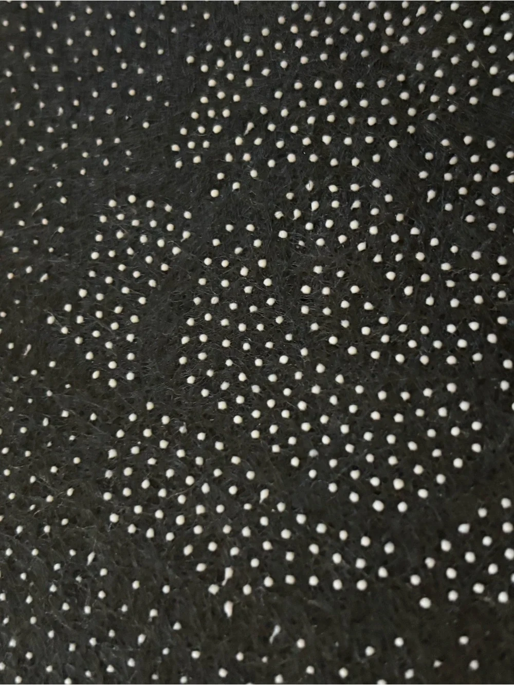 Round Vintage-Style Rug in Greens
